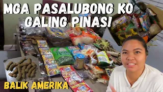 BUHAY AMERIKA: ANG DAMI KONG BITBIT NA PASALUBONG! MAY FRESH SAMPALOK PA! #BUHAYAMERIKA