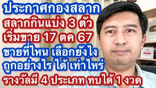 วิธีซื้อ สลาก 3 ตัว N3 ผ่านเป๋าตัง เริ่มงวดแรก 1 พย 67 เริ่มจำหน่าย 17 ตค 67