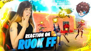 Ruok FF Is Better Than White444 ? || Reaction On Ruok FF || Garena Free Fire || Bindass Laila