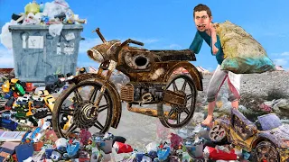 गरीब बिकरी का मोटरसाइकिल Garib Bikari Ka Motorbike Restoration Hindi Kahaniya New Funny Comedy Video