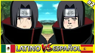 Naruto 🍥 Latino 🇲🇽 Vs España 🇪🇸 ( Doblaje Akatsuki ) PARTE 2