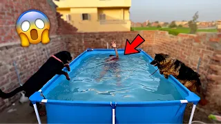 تحدي مين ينقذني اسرع بين بوتشر و رعد النتيجه صدمتني 😱