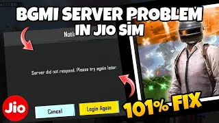 How To Fix Bgmi Server Problem In Jio Sim 🔥 101% Working Trick