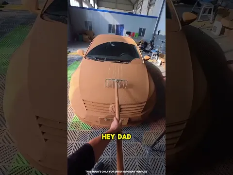 Cleaning The World's Dirtiest Car 😲 Dad's Reaction Was Priceless 😱✨️ #shorts #ytshorts #shortvideo