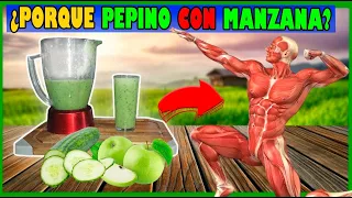 Mira Lo Milagroso Que es El Jugo De Pepino Con Manzana Todos Los Días, Te Sorprenderá El Resultado.