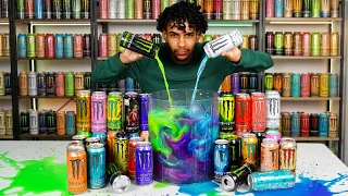 Misturei TODOS os Monster… o resultado foi INSANO 🤯