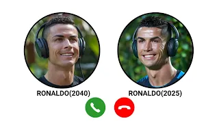 If Ronaldo and Future Ronaldo had a VOICE CALL