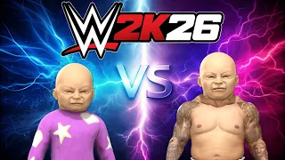 🔴cry baby got humbled by a small baby 💀 #WWE2K26 #shortslive