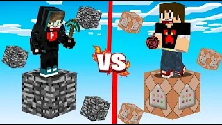 ماين كرافت : حـرب بلوكات الحظ المحظورة ولكن يلوكة البيدروك ضد الكوماند بلوك !!؟ 🔥😱
