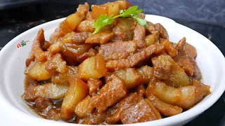 หมูหวาน สูตรบ้านๆ ต้องเน้นสิ่งนี้ให้เยอะ!!! หอมนุ่มละมุน ไม่เลี่ยน ไม่หวานมาก กินกับอะไรก็ลงตัวสุดๆ