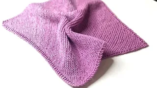 Quadrat Decke Strickanleitung - Woolpedia®