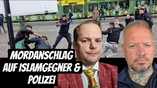 Islamgegner Michael Stürzenberger und Polizist niedergestochen in Mannheim