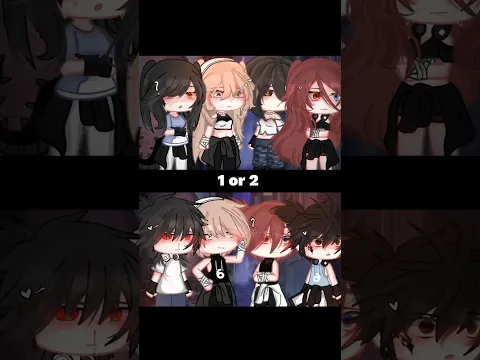 1 or 2?❤️☺️ #shorts #gacha #gachaclub #gachalife #trending #gachatrend #gachameme