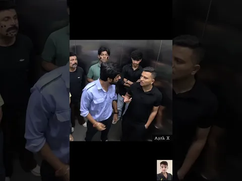 🎭 Black face needed to use lift?! 😱 | Lift prank | funny video | Ajith X | #shorts #prank