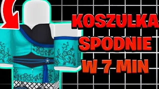 Jak zrobić koszulkę i spodnie w Roblox ZA DARMO w 2025