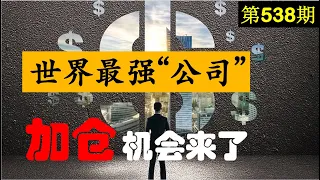 🔥 🔥 世界最强“公司”，加仓机会来了！