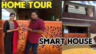 Dream Home tour🏡Home tour in tamil||smart house||Thanjavur couple Reji 💜John #hometour #lifestyle