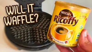 Waffle Maker vs Strange Things. (Coffee, Shampoo, Cotton Candy)