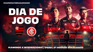 🔴 AO VIVO: FLAMENGO x INTERNACIONAL | PRÉ-JOGO + NARRAÇÃO | BRASILEIRÃO (04/02/26)