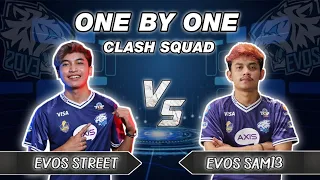 ONE BY ONE VS EVOS.SAM13 KAPTEN DUNIA AKHIRAT, GILA AIMNYA KAYA CITER !!