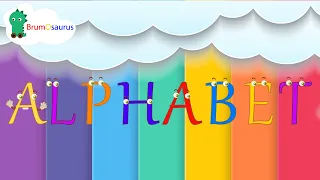 Alphabet Song - Children's Song about the English Alphabet with Animation - Brumosaurus