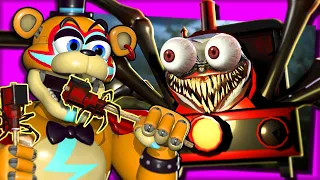 GLAMROCK FREDDY JOGA CHOO-CHOO CHARLES!