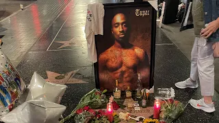2pac Day In Hollywood #2pac #rip #hollywood