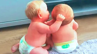 Best Videos Of Cutest and Funniest Twin Babies - Twins Baby Video