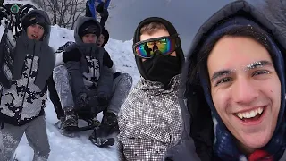 PROFESIONALNI VOZACHI NA SANKA!! *opasno*