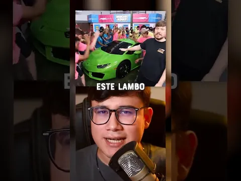Si tocas éste lambo y no quitas la mano te lo ganas