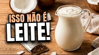 Creme de Leite Vegetal em 3 Minutos 🥥 (Sem Leite, Sem Conservantes e MUITO Fácil)