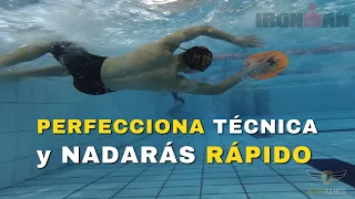 Para Nadar Rápido en Piscina o IRONMAN 🏊‍♀️ Primero hay que Nadar BIEN
