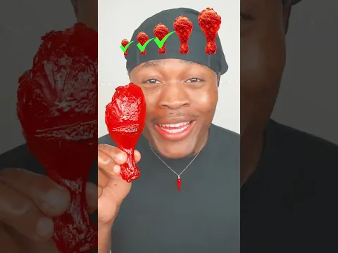 Jombo spice eats the CRAZIEST CHICKEN WINGS! 😳 #shorts