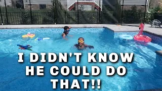 I DIDNT KNOW HE COULD DO THAT!