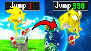 Every JUMP MULTIPLIES for SUPER SONIC in GTA 5