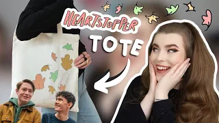Making a HEARTSTOPPER leaf tote bag!