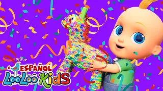 ¿Quién rompe la piñata? + A Ram Sam Sam - Canciones Infantiles LooLoo @badanamucanciones