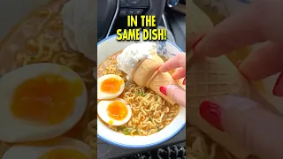 The Country that Eats Ice Cream with Noodles 🍜🍦😳