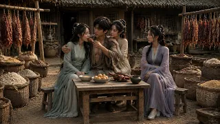 흉년 마을의 천대받는 가난뱅이로 빙의, 최강 시스템 각성해 마을 부자가 됐다. 아내 셋을 맞아 매일 배불리 먹이고 밤에 나를 섬기게 한다.