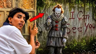 SCARY PENNYWISE FOUND ME 😱 TRAPPED IN HOUSE ￼