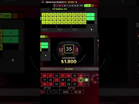 RULET KAZANMA TAKTİKLERİ! RULETTE %100 KAZANÇ VAR MI?