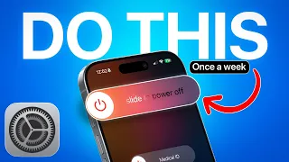 DO THIS Once a Week on iPhone - Here’s Why!