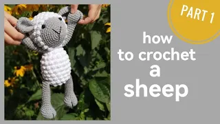 Crochet Sheep Tutorial Amigurumi, Schaf Häkeln Anleitung