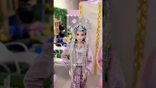 Bikin baju kebaya untuk barbie elif nikahan 😍🥰💅🏻🩷🌷🎀🕊️💋