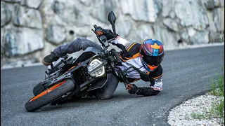 KTM 390 Duke EURO5 2021 DETAILED REVIEW & 0-100km/h ACCELERATION TEST | RokON vlog #114
