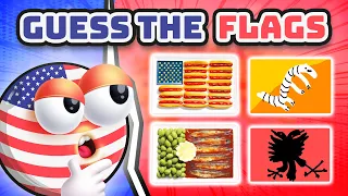 Guess The Flags | Countryballs Compilation