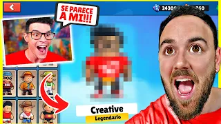 🔴HICE la SKIN de CREATIVE (Para que VUELVA A STUMBLE GUYS) 🔴