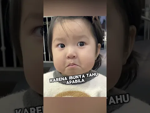 Ibunya pura-pura tidak melihatnya ketika terjatuh