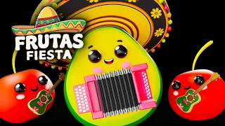 ¿Por qué el Aguacate no para de bailar? 🥑 Frutas Bailarinas Cumbia  Frutas Fiesta 🎉