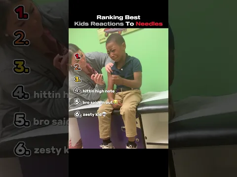 Ranking The Best Kid's Reactions To Needle